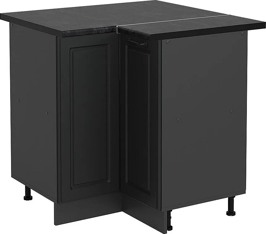 Szafka narożna antracytowy domek wiejski 75.6x60x81.6 r-line