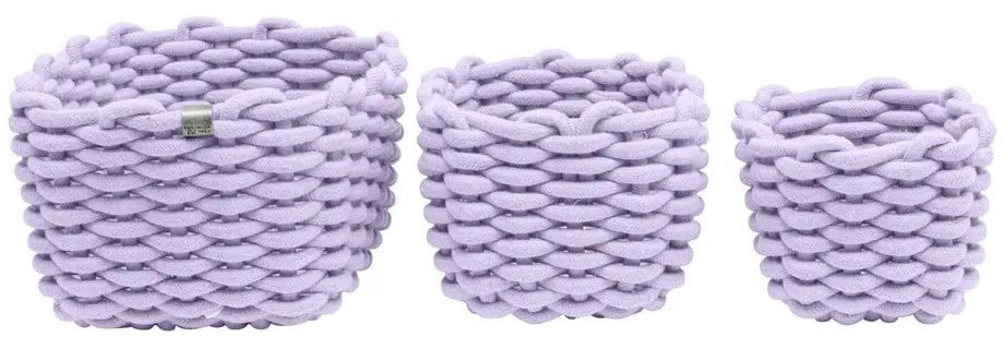 Tekstylne koszyki zestaw 3 szt. 30x25x19 cm Tom Tailor – Wenko