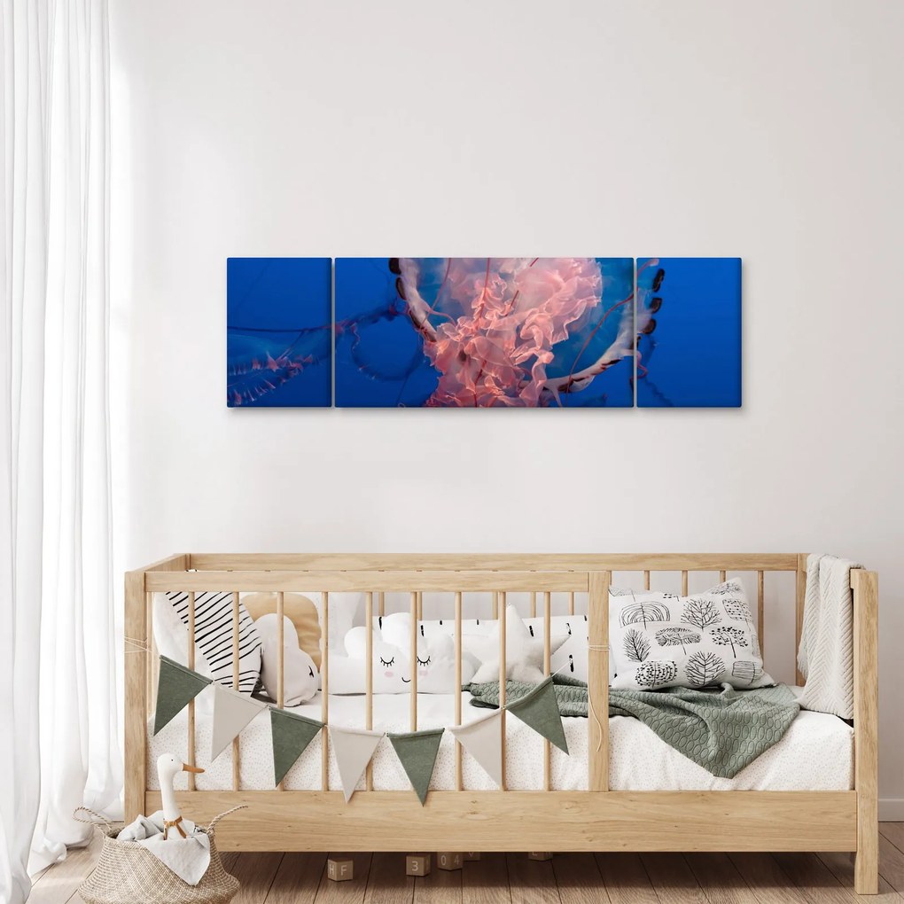 Obraz meduzy (170x50 cm)