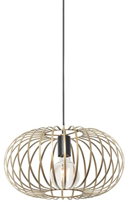 Designerska lampa wisząca mosiądz - JohannaDesignerski Oswietlenie wewnetrzne