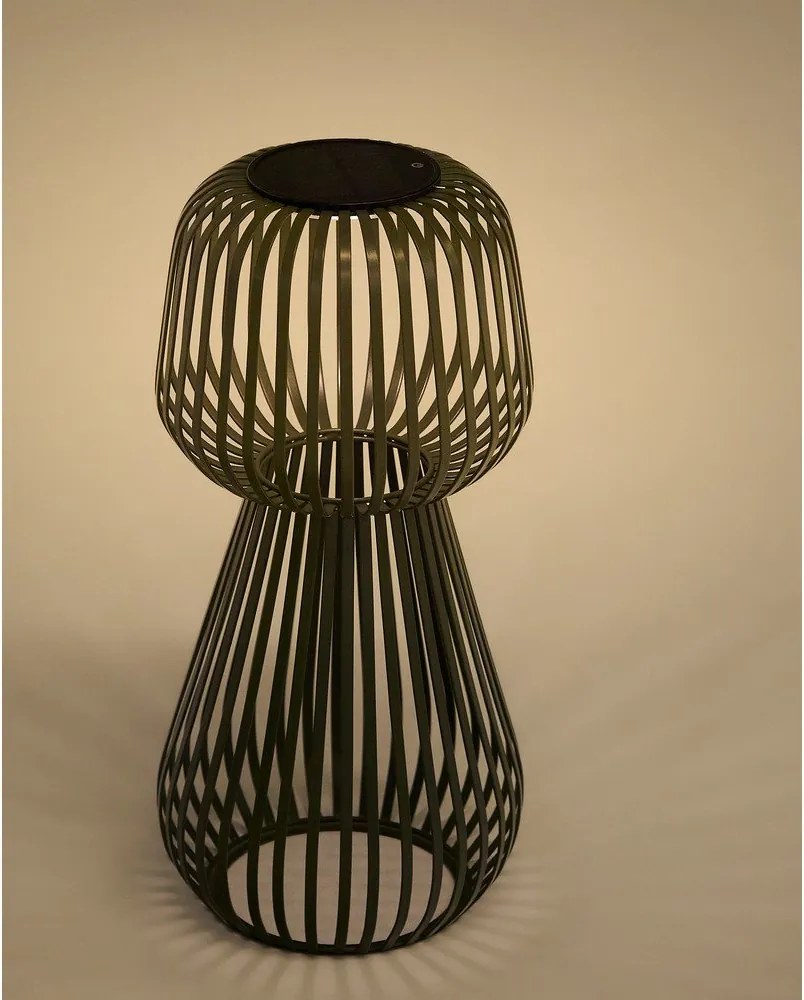 Lampa zewnętrzna stołowa LED ze ściemniaczem solarna (wysokość 42 cm) Reiba – Kave Home