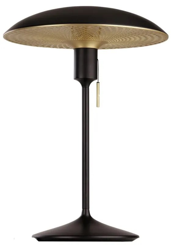 Abażur w czarno-złotym kolorze ø 35 cm Manta Ray – UMAGE