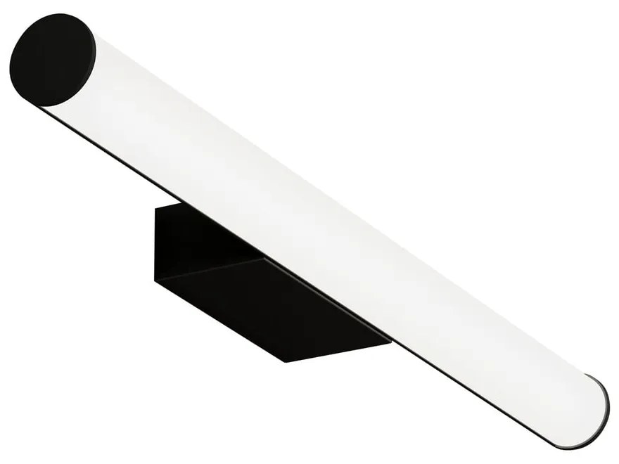 Czarny kinkiet SULION Caspio, dł. 60 cm