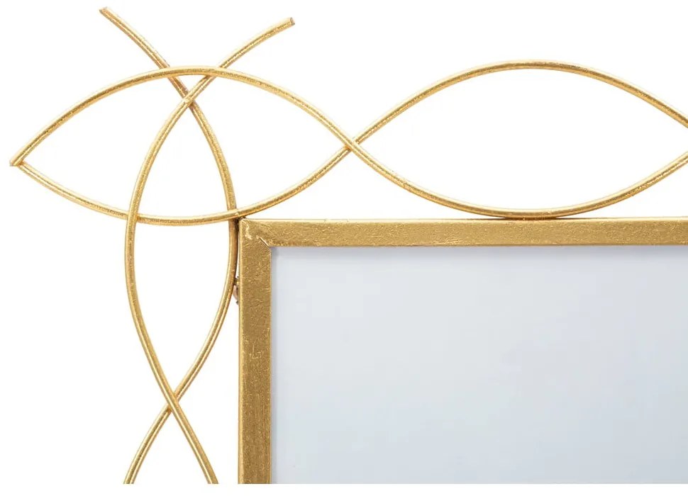 Metalowy stojąca ramka na zdjęcia Mauro Ferretti Glam X, 35,5x37 cm