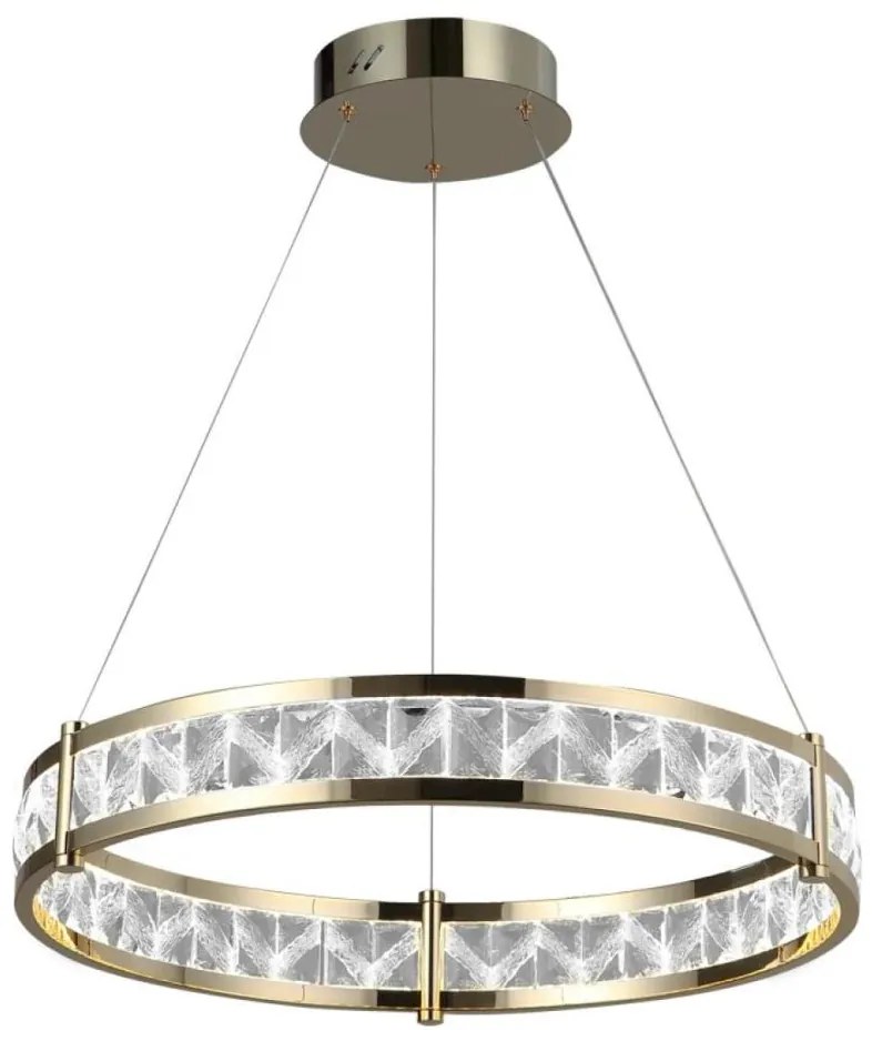 Ściemnialny żyrandol LED na przewodzie ENRIQUE LED/55W/230V 3000-6000K + pilot zdalnego sterowania