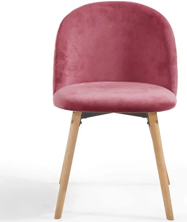 Zestaw krzeseł do jadalni , różowych, 2 szt