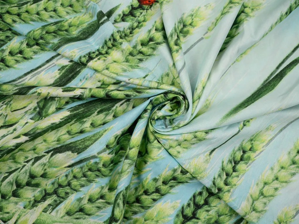 PrzytulneMieszkanie.pl PrzytulneMieszkanie.pl Pościel z mikrowłókna POSANA zielona Rozmiar pościeli: 2 szt 70 x 80 cm | 160 x 200 cm