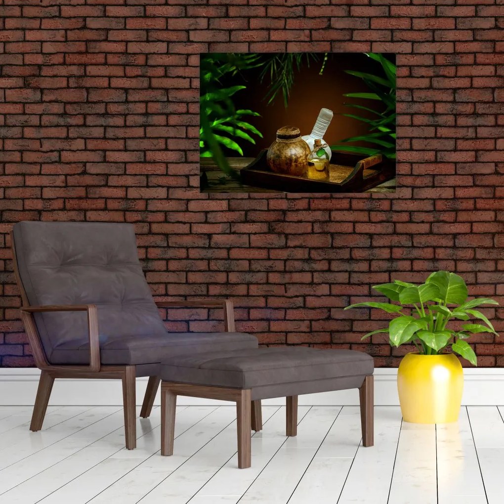 Obraz rzeczy spa (70x50 cm)