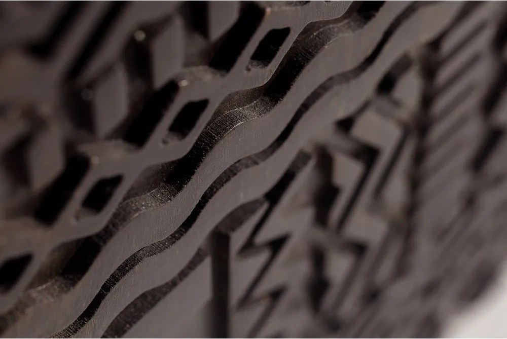 Ciemnobrązowa komoda z litego drewna mango 160x75x40 cm Kalai – MOME