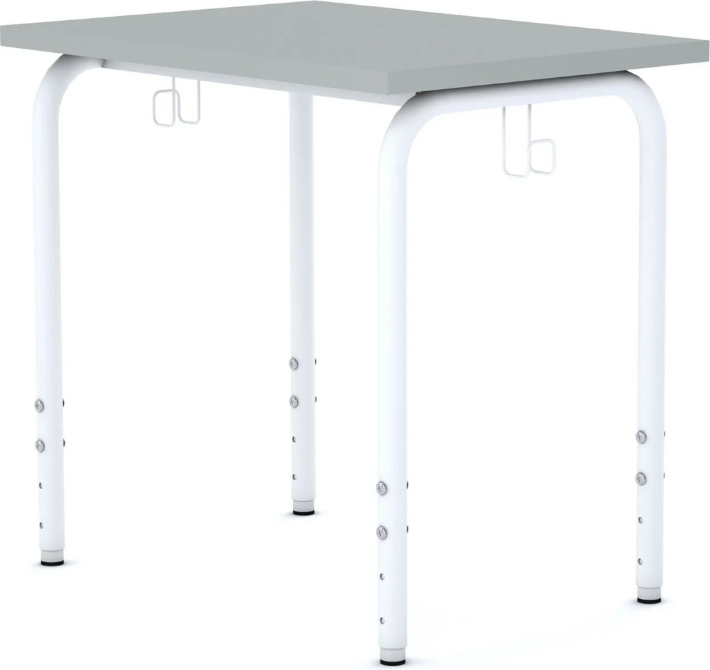 Regulowany stolik uczniowski do szkoły i przedszkola Simple prostokątny 70x50 cm