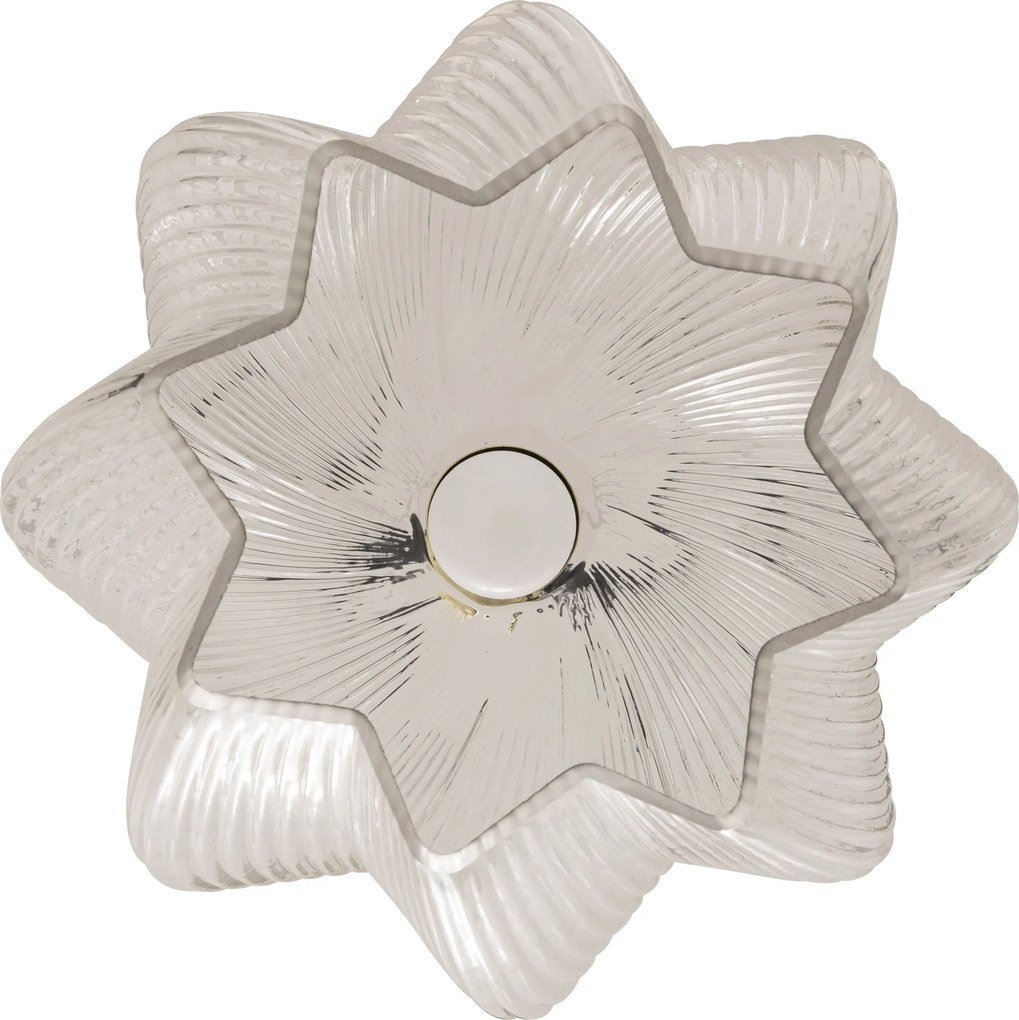 Lampa wisząca szklany klosz PHYLAS kwiat, Ø 27,5 cm