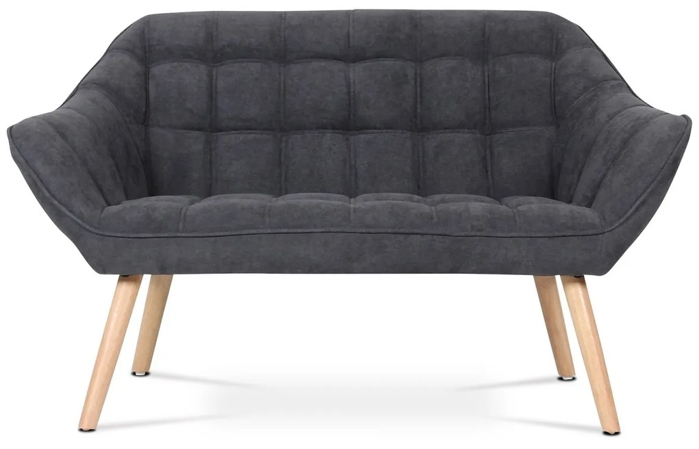 Dwuosobowa sofa AK-322 GREY2, szara