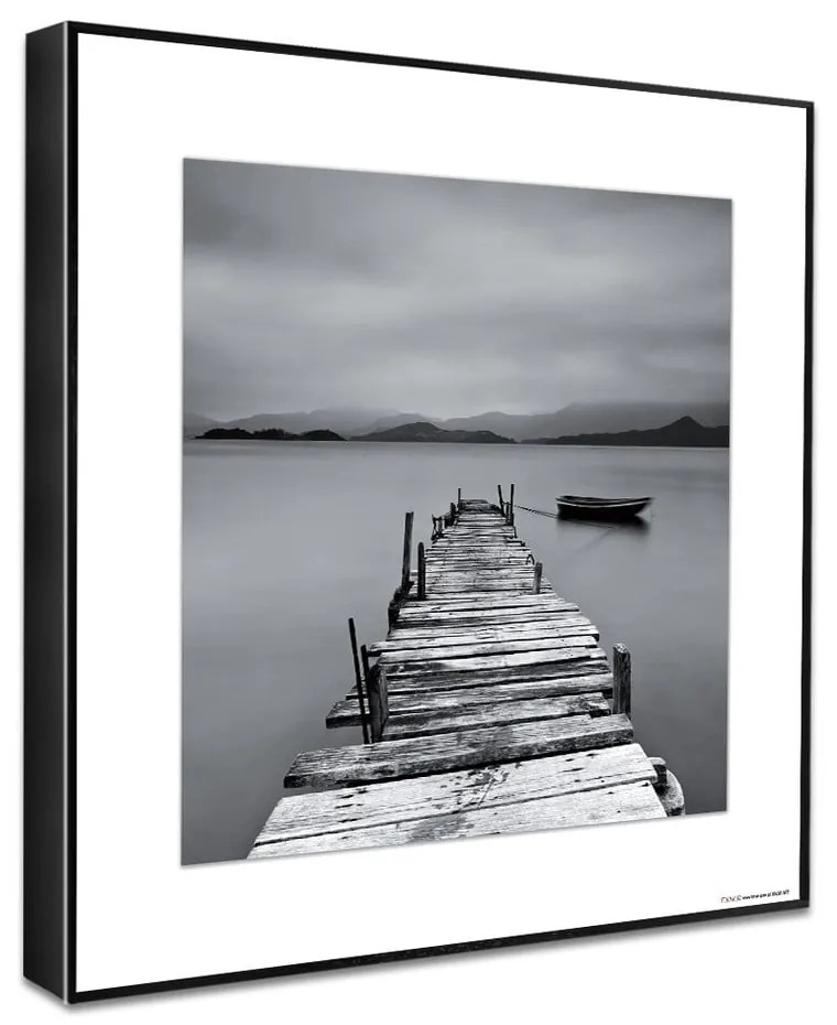 Obrazy zestaw 4 szt. 30x30 cm Silence by the Water