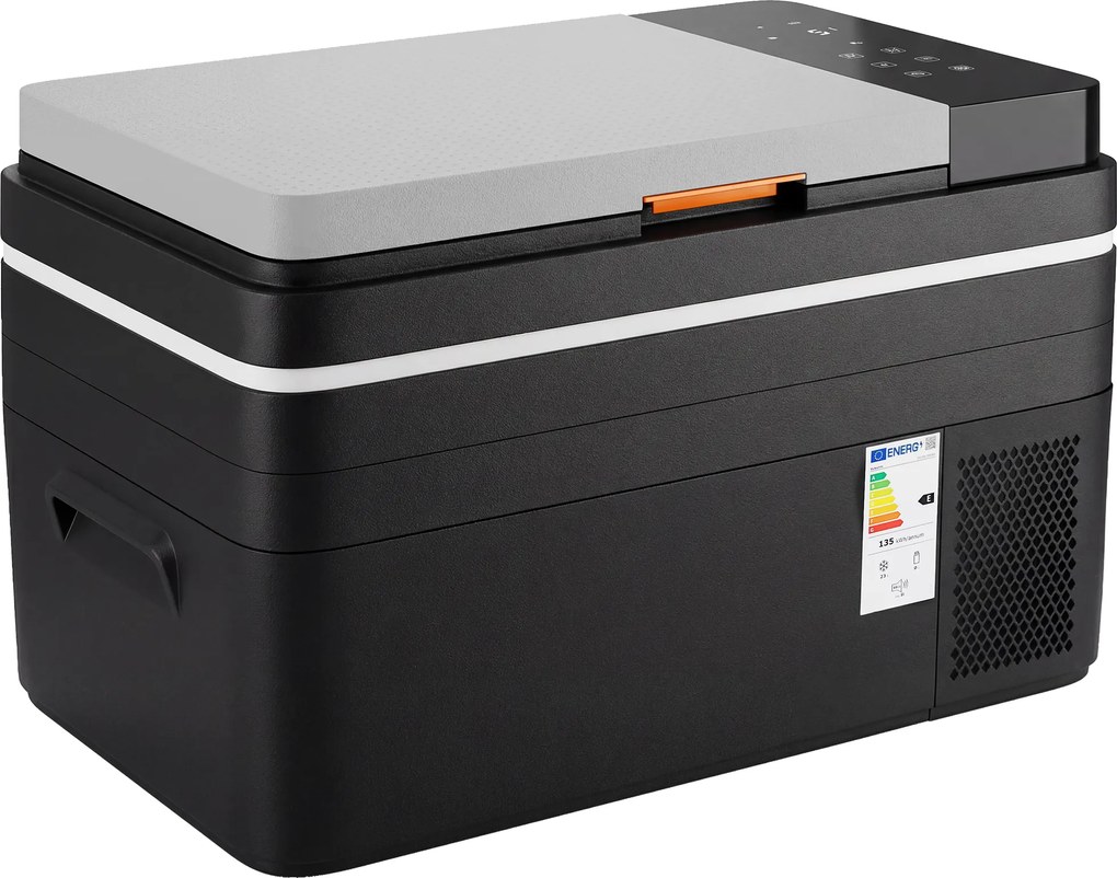 Outsunny Kompresorowa chłodziarka 30L -20°C do +20°C z aplikacją, światłem LED, ochroną baterii | Aosom PL