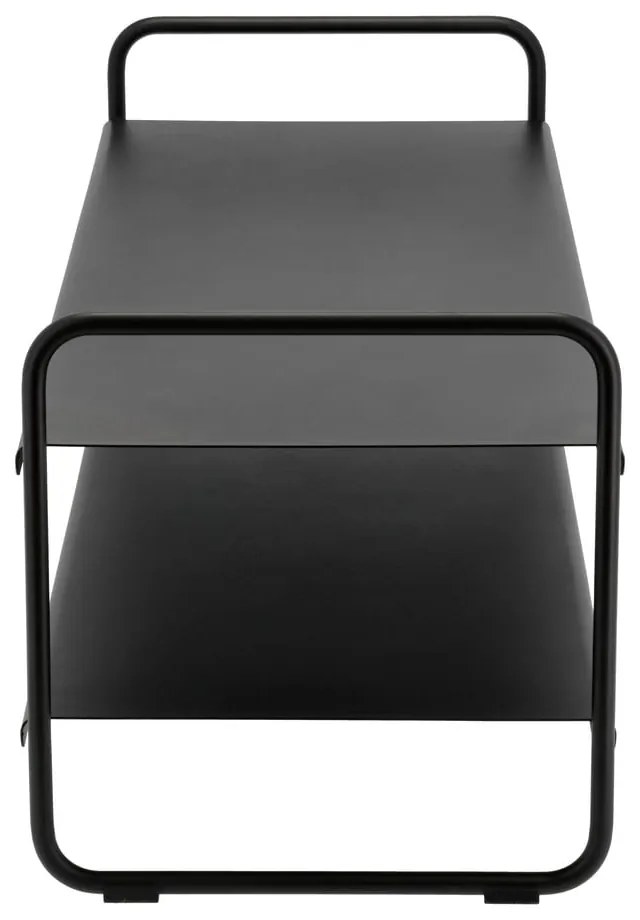 Czarny stalowy regał na buty 33x33x80 cm A-Shoe – Zone