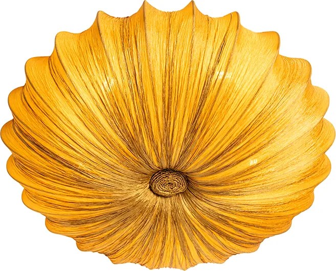 Designerska lampa sufitowa złota 60 cm 5-świateł - Plu