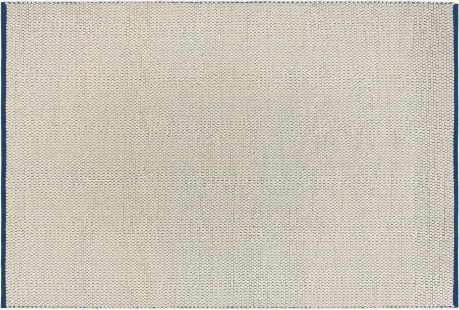 Niebieski/beżowy wełniany dywan tkany ręcznie 200x300 cm Lenu – noo.ma