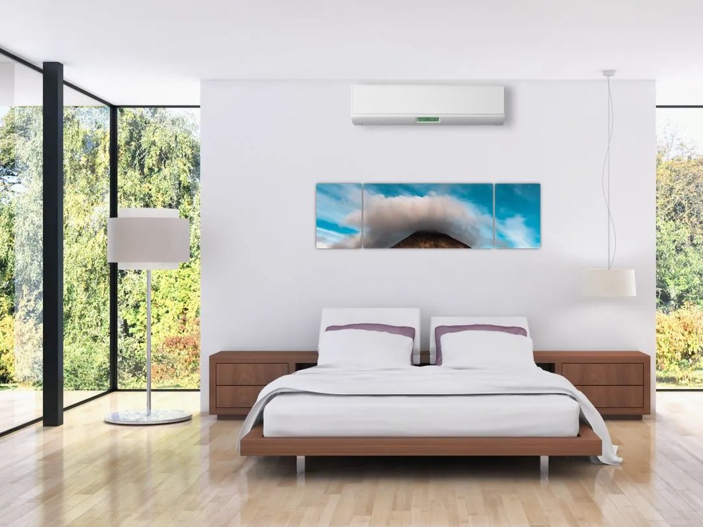 Obraz - Chmura nad szczytem (170x50 cm)