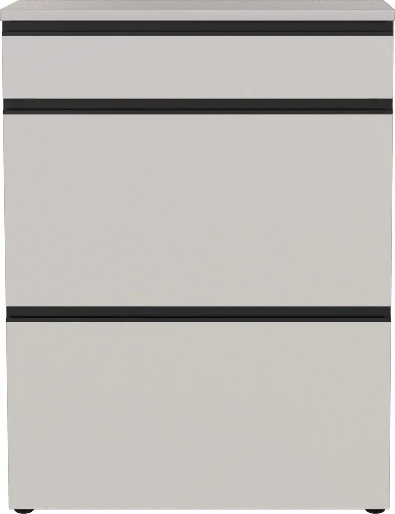 Kremowa szafka na buty 80x107x29 cm Baldone – Germania