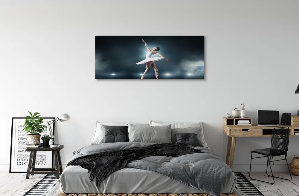 Zdjęcie na płótnie Baletnica w Białej Sukni