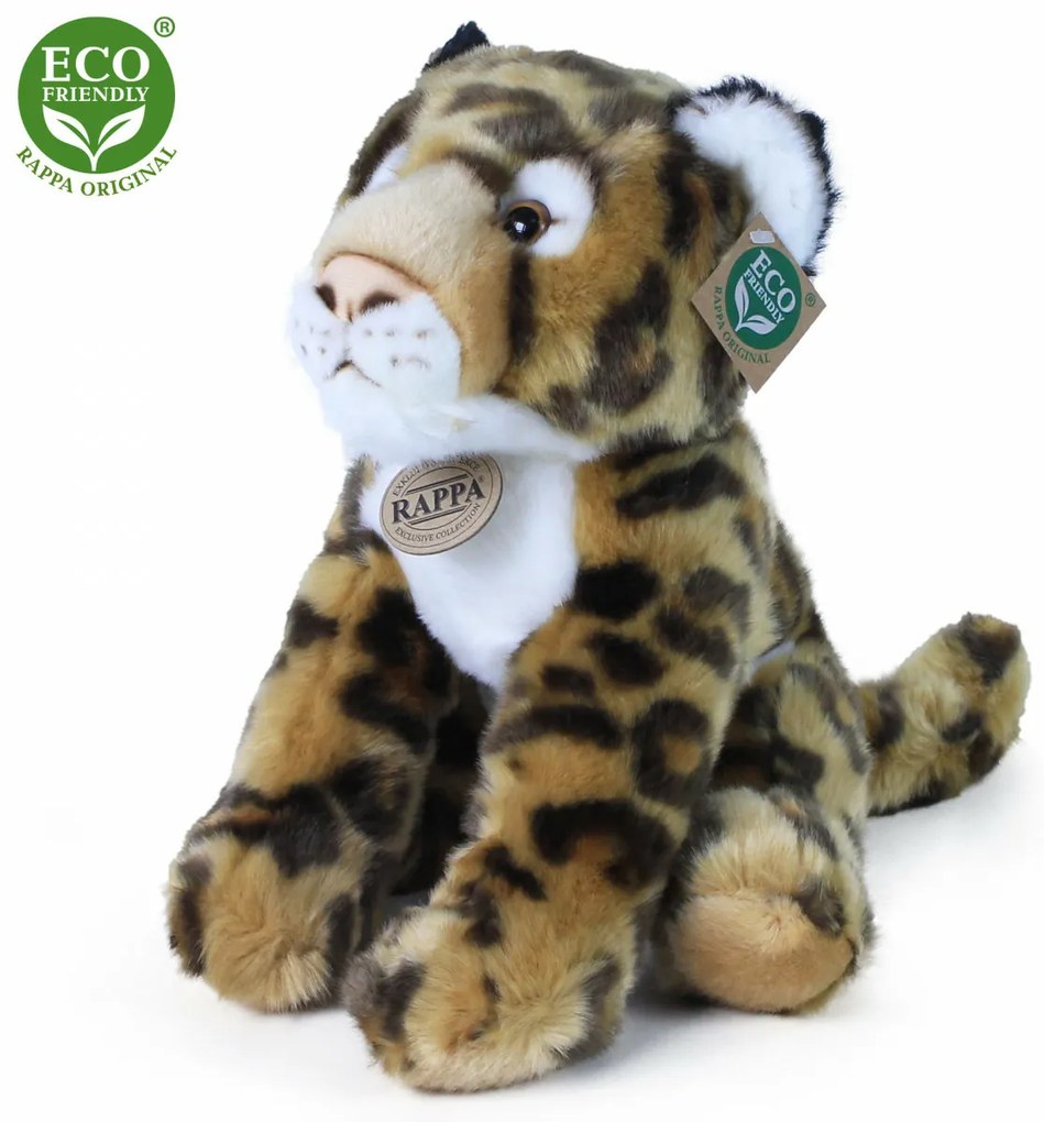 Pluszowy gepard siedzący 30 cm ECO-FRIENDLY