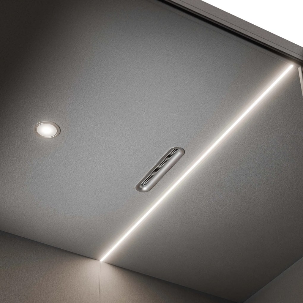 Budka akustyczna do biura INBOX 4-osobowa 2200 x 2200 x 1220 mm