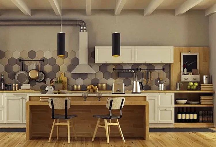 Żyrandol nad stół na chromowanym stelażu R0-Z03