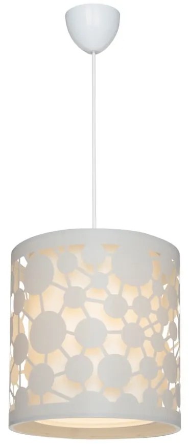 Biała lampa sufitowa 76x23.5 cm – Squid Lighting