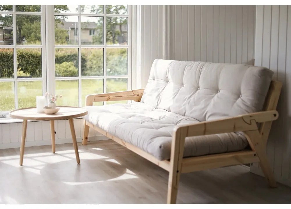 Turkusowa rozkładana sofa 204 cm Grab – Karup Design