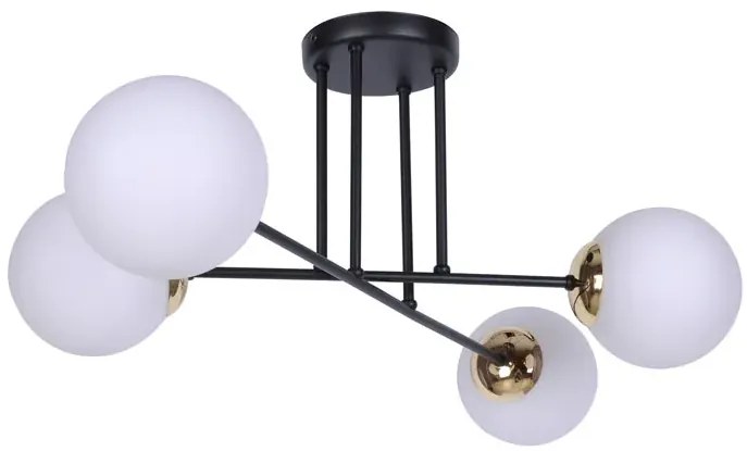 Lampa sufitowa 4 szklane kule - S847-Axol