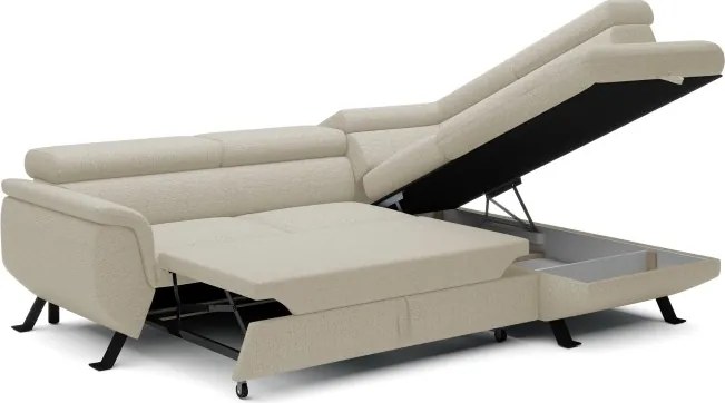 Narożnik RAVEN L z funkcją spania WERSAL