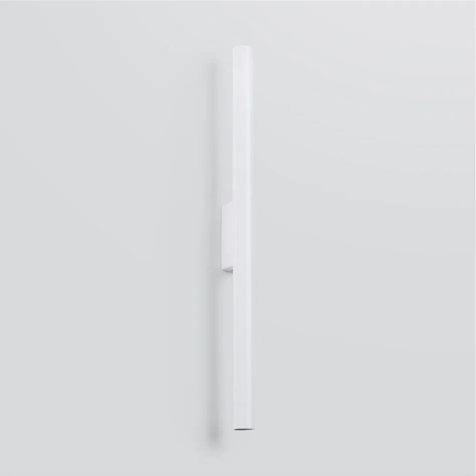 Biały kinkiet ø 2,5 cm Fideus – Sollux