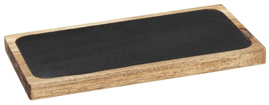 WENKO 55103100 - Deska do krojenia BLACK OUTDOOR KITCHEN 30x15 cm brązowa/szara