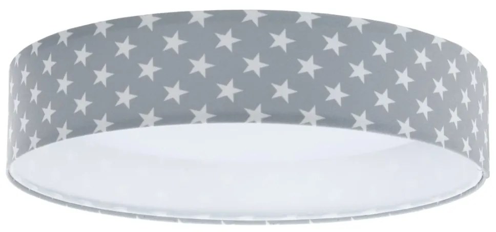 LED ściemnialna lampa GALAXY KIDS LED/24W/230V gwiazdki szaro-biała + DO