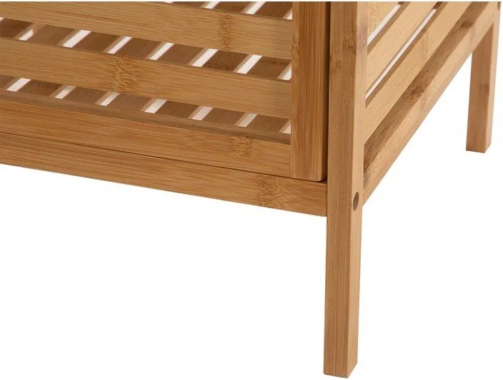 Bambusowy regał łazienkowy w naturalnym kolorze 35x80 cm Auren – Bonami Essentials