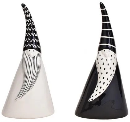 Zestaw 2 ceramicznych SKRZATÓW - różne rozmiary Wielkość: M