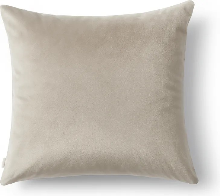 Poszewka w kolorze kremowym z miękkiego weluru Werona