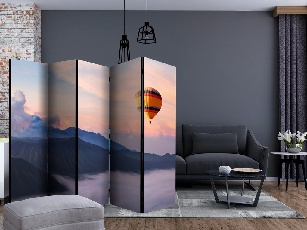 Parawan akustyczny Pejzaże 225x172 cm 5-częściowy wielokolorowy ARTGEIST B