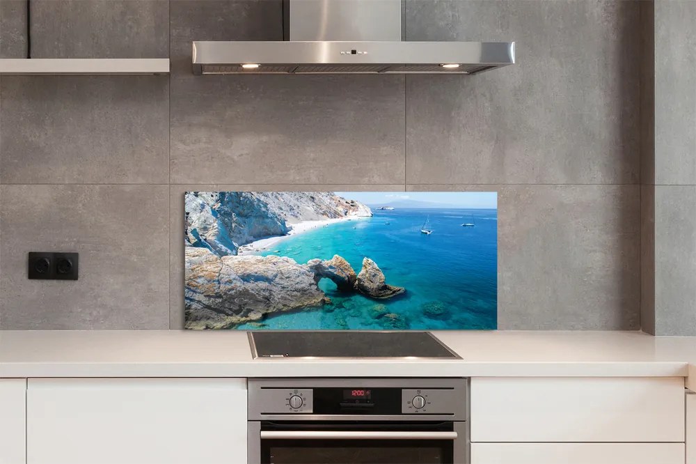 Panel nad Blat Kuchenny Rajska Plaża nad Greckim Morzem