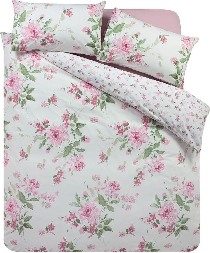 Pościel dwuosobowa 3-częściowa 200x200 cm Avebury Floral – Catherine Lansfield