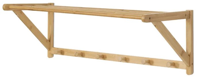 Wieszak B004 NAT, bambus