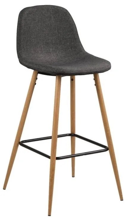 Szary/naturalny hoker 101 cm Wilma – Actona