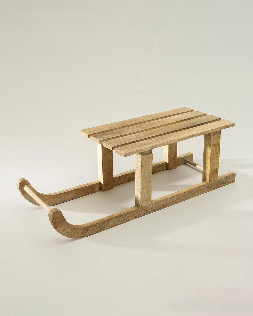 Dekoracyjne sanki Luge I 60x20x19 cm