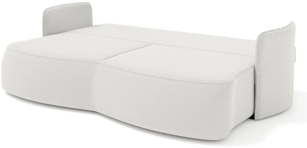 Elegancka jasnoszara kanapa z funkcją spania - Paresi 4X