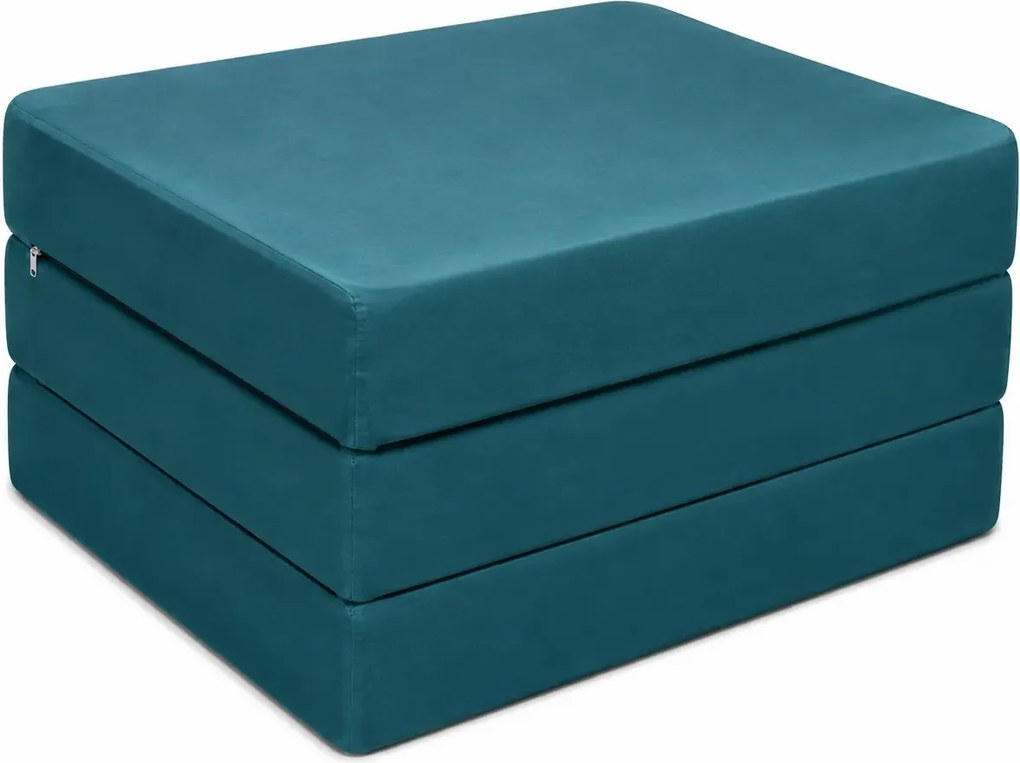 Materac 180/60 + Torba składany turystyczny tkanina Welur : Kolor tkaniny - VELVET - MG20, Rozmiar - 180/60/6, Typ tkaniny - Velvet