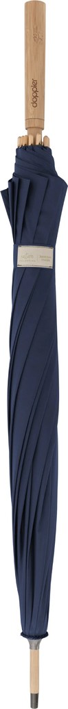 Doppler Nature Long Bamboo Deep Blue parasol składany