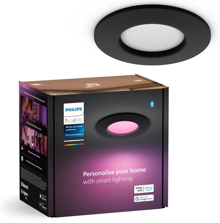 Inteligentna lampa LED wpuszczana w sufit 8 W Slim – Philips Hue