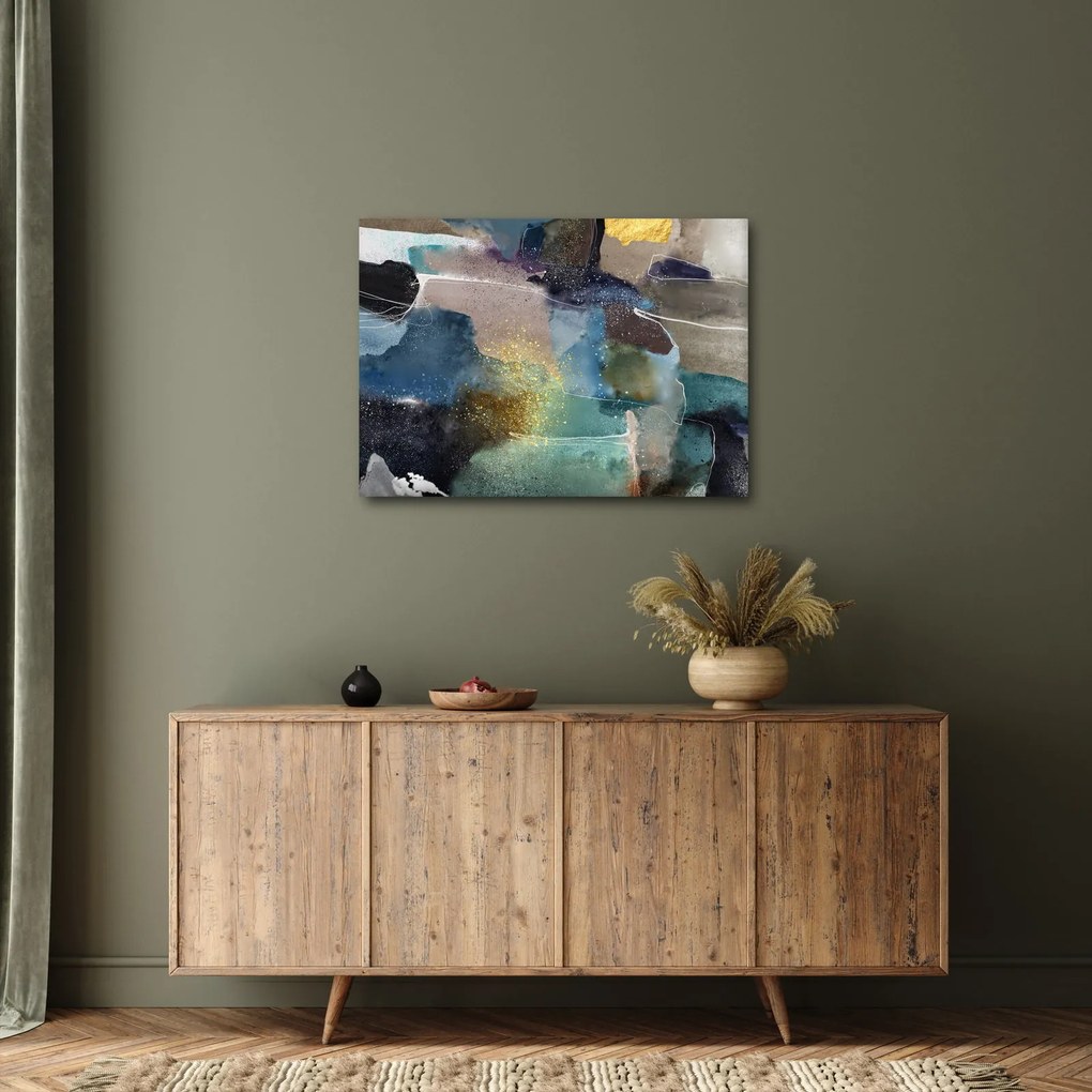 Obraz - Akwarelowa abstrakcja (70x50 cm)