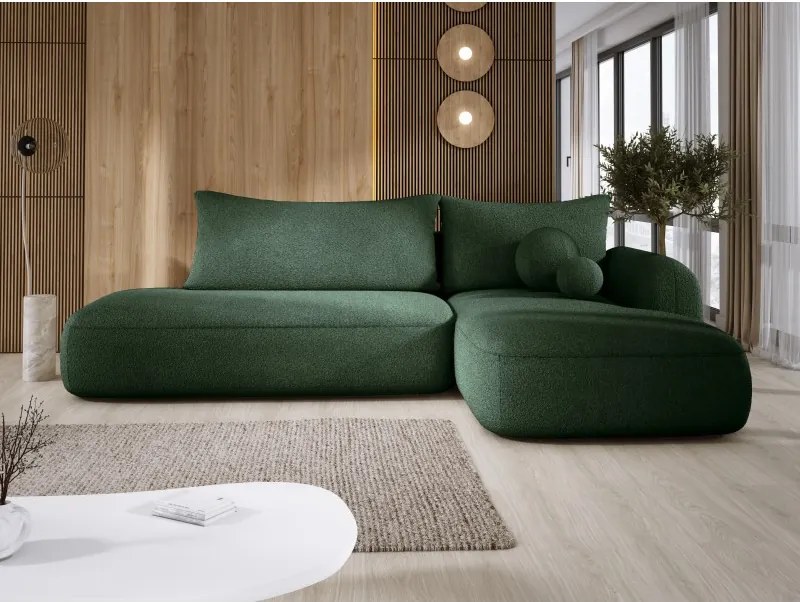 Narożnik wolnostojący BABU układ L Prawy Tkanina NOWORNEVER 38