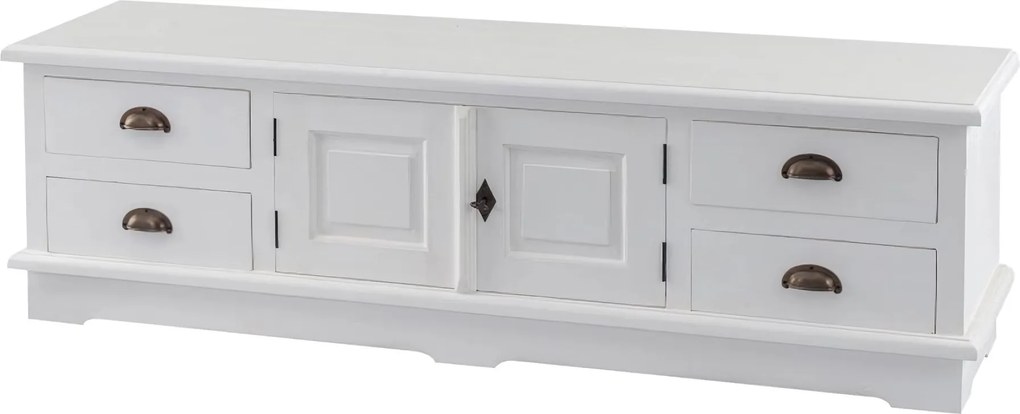 Szafka RTV Brighton 160x40x50cm white